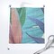Large Botanical Vibrant Hand Drawn Palm Fronds Pink Blue Green Monstera Maximalist Bold Custom Printed Fabric by Spoonflower Various Fabrics by the Yard or Fat Quarter